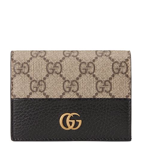 gucci black canvas wallet|brand new gucci wallet girls.